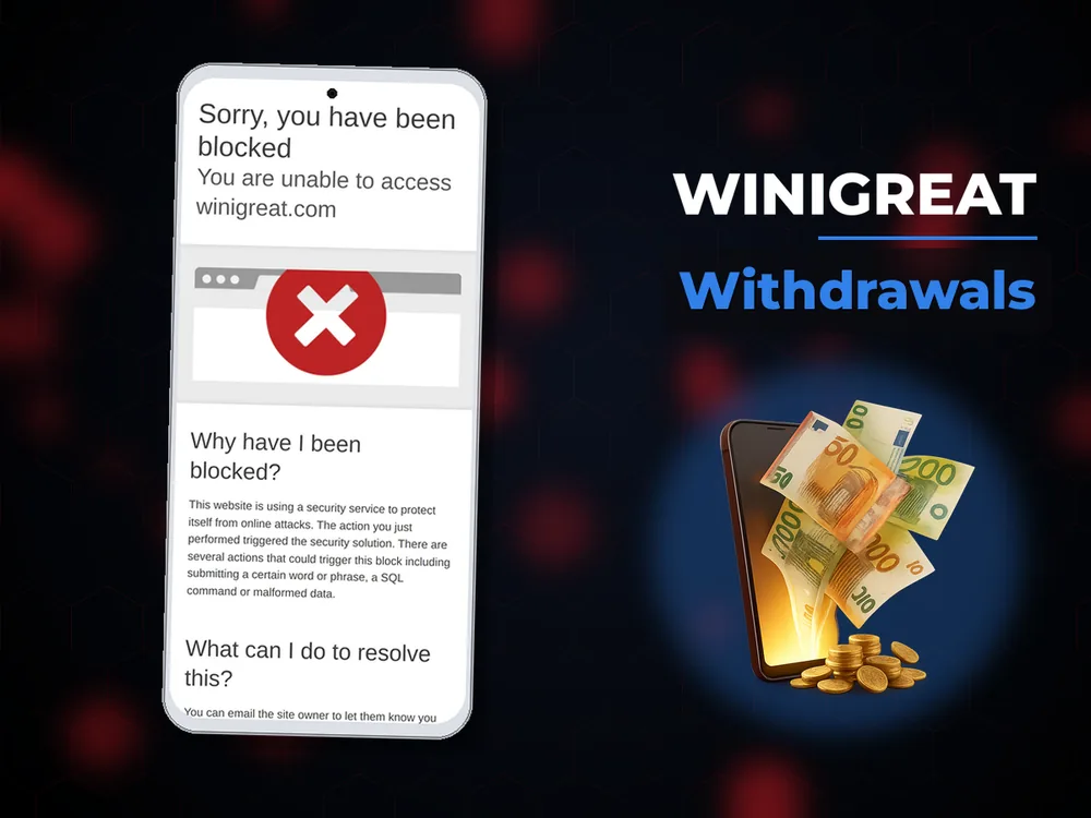 Winigreat - Withdrawals