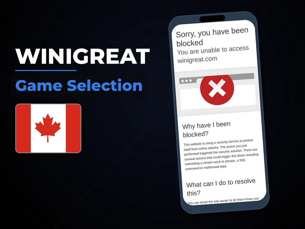 Winigreat - Game Selection