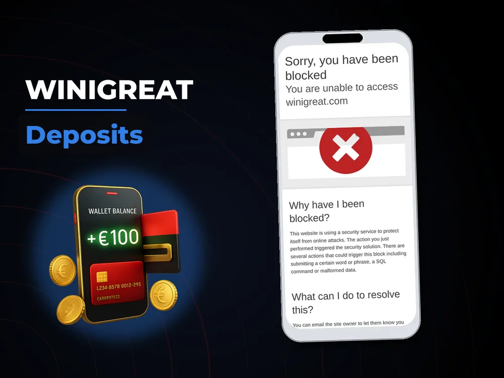 Winigreat - Deposits
