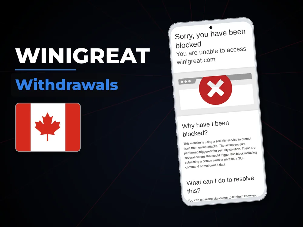 Winigreat - Withdrawals