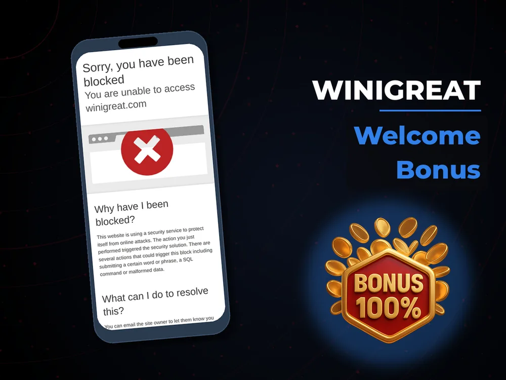 Winigreat - Welcome Bonus