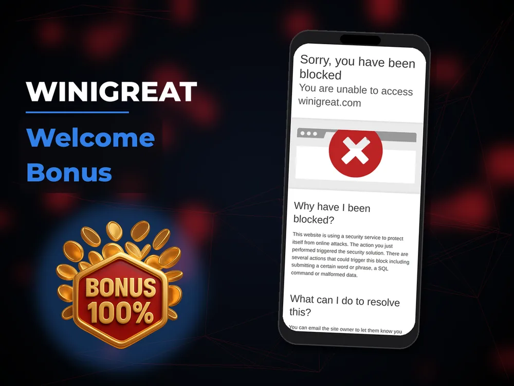 Winigreat - Welcome Bonus